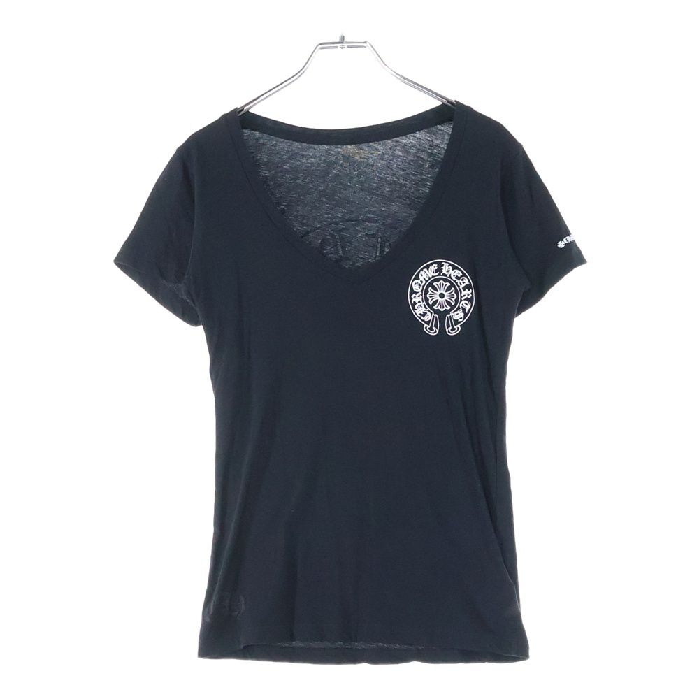 Chrome Hearts ホースシュープリント VネックTシャツ／ Sサイズ CHROME HEARTS(クロムハーツ) ホースシュープリント Vネック