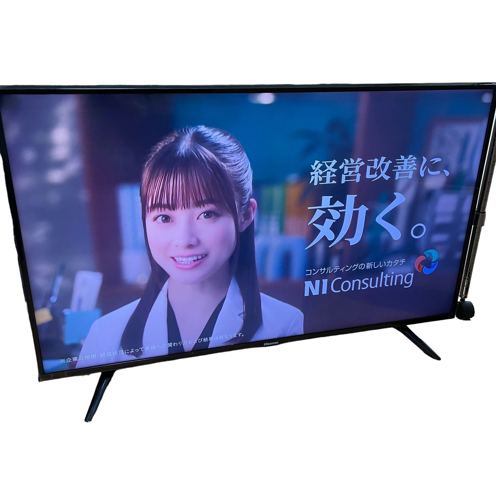 美品】Hisense 4K 液晶テレビ 50インチ ハイセンス HJ50N3000 リモコン付き - メルカリ