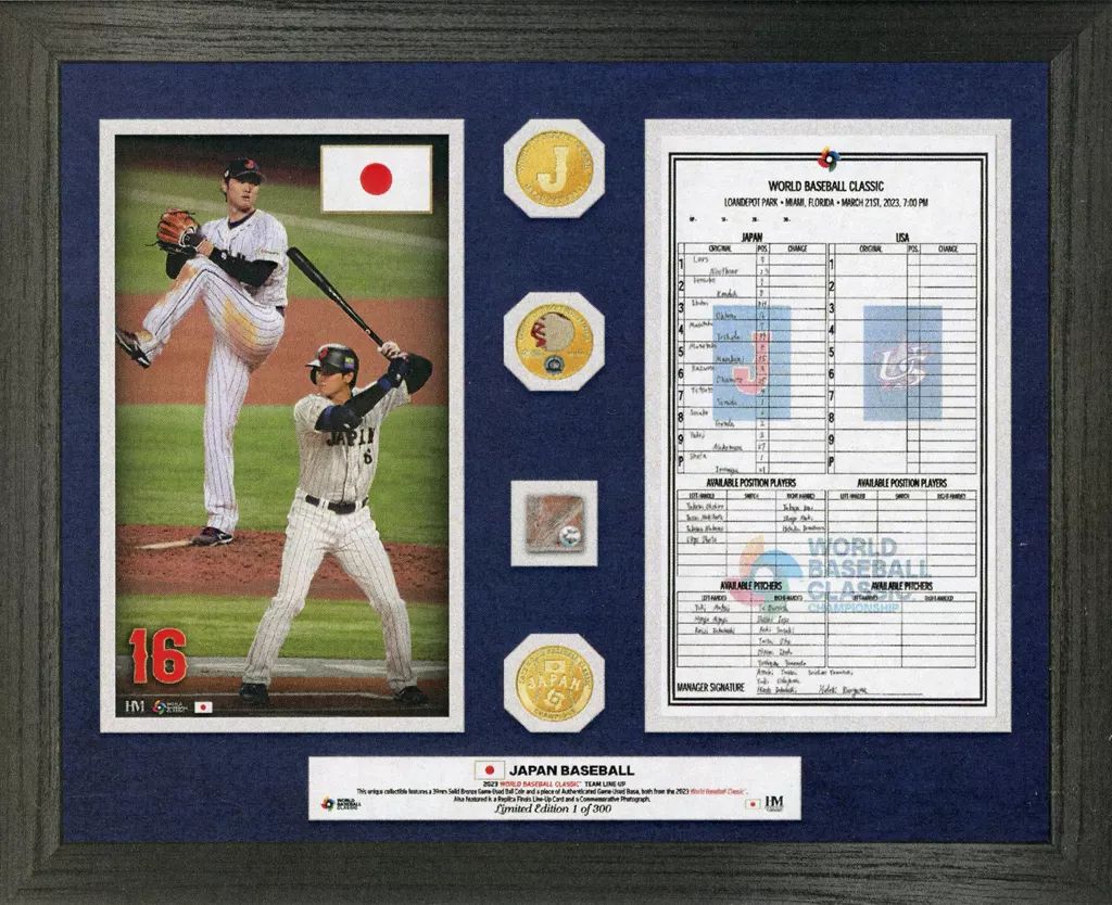 フォトフレーム アルバム 大谷翔平 16 投手 フォトミント 決勝 2025 WORLD BASEBALL CLASSIC