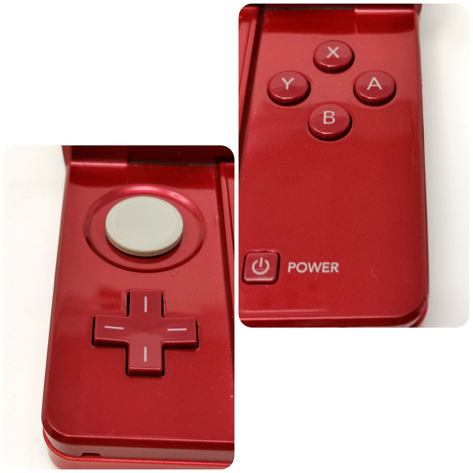 任天堂3DS レッド本体、充電器、スタンド、タッチペン(初期化・動作確認済) Nintendo 3DS レッド 動作確認済み 初期化済み タッチペンあり