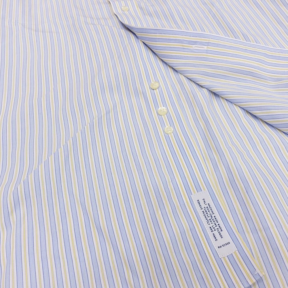 ★美品★ Brooks Brothers ストライプ シャツ ロゴ ボタンダウン Brooks Brothers ブルックスブラザーズ ストライプ柄 シャツ