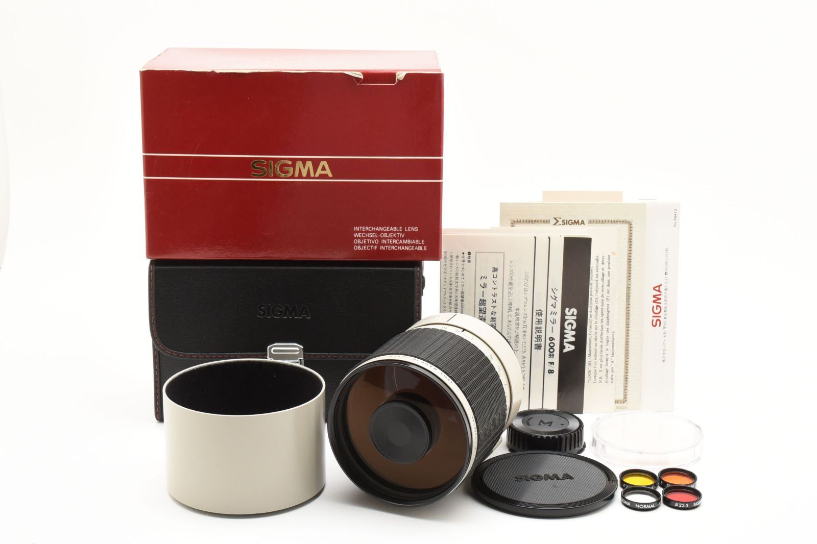 シグマ SIGMA MIRROR TELEPHOTO MULTI-COATED 600mm F8 キャノン 1123
