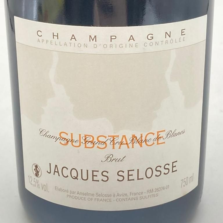 ジャックセロス シュブスタンス ブリュット 750ml 12.5% JACQUES