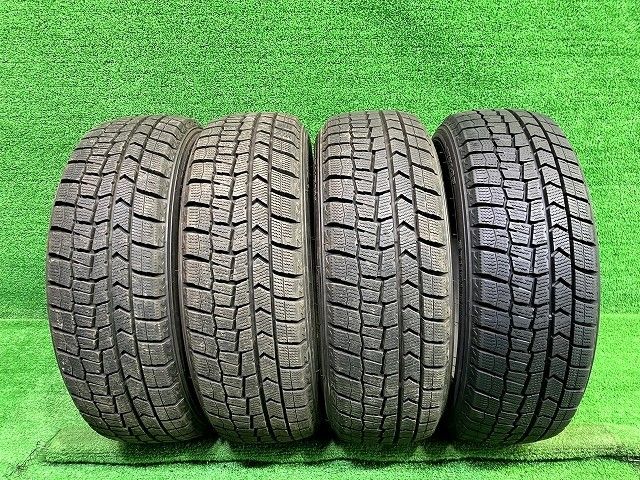 DUNLOP スタッドレス ダンロップ ウィンターマックスWM02 165 55R14 4本 7ミリ 3本