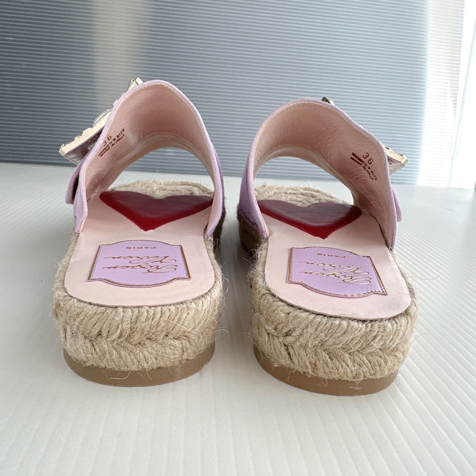 ロジェヴィヴィエ　エスパドリーユ　ストーン付き　サイズ37 ロジェヴィヴィエ エスパドリーユ ストーン付き サイズ37 【公式通販】