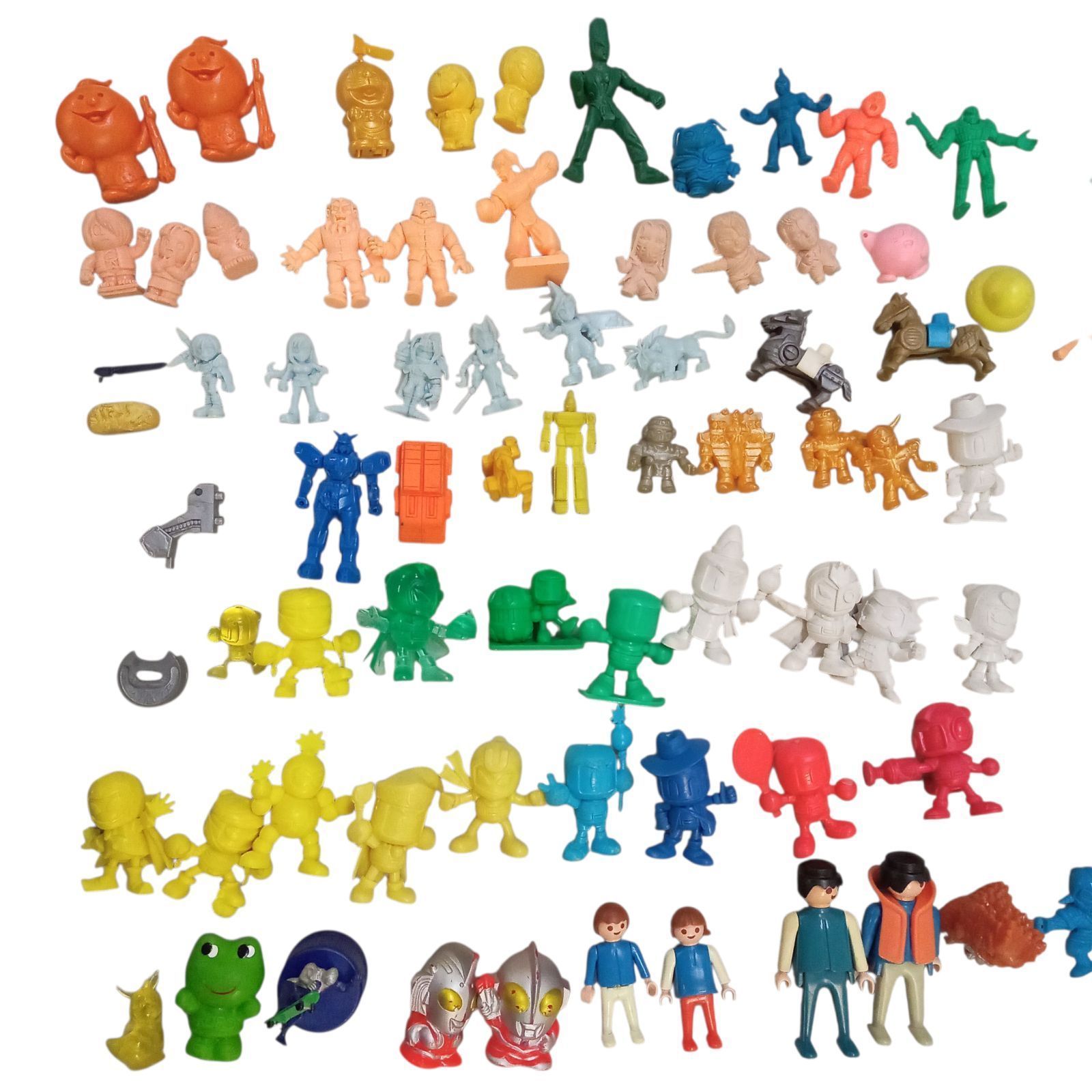 X 10255 食玩 149点 ゲゲゲの鬼太郎 ドラえもん ウルトラマン ペプシマン ドラゴンボール スーパーボンバーマン タートルズ テレコマ戦士どんぶりマンなど