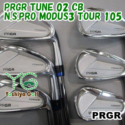 アイアンセット プロギア PRGR TUNE 02 CBN.S.PRO MODUS3 TOUR 105S0[80361] - メルカリ