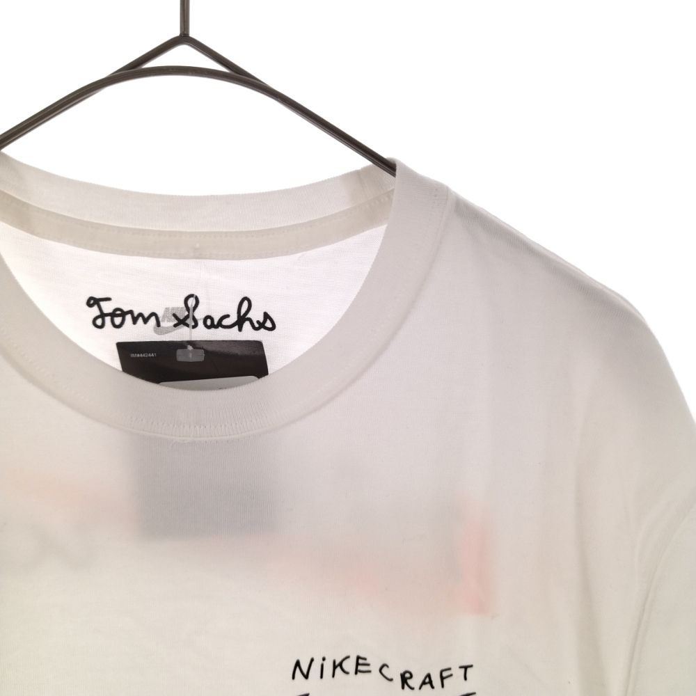 NIKE (ナイキ) 22SS Tom Sachs craft Studio Tee トムサックスコットン半袖Tシャツカットソーホワイト 半袖Tシャツ  - メルカリ