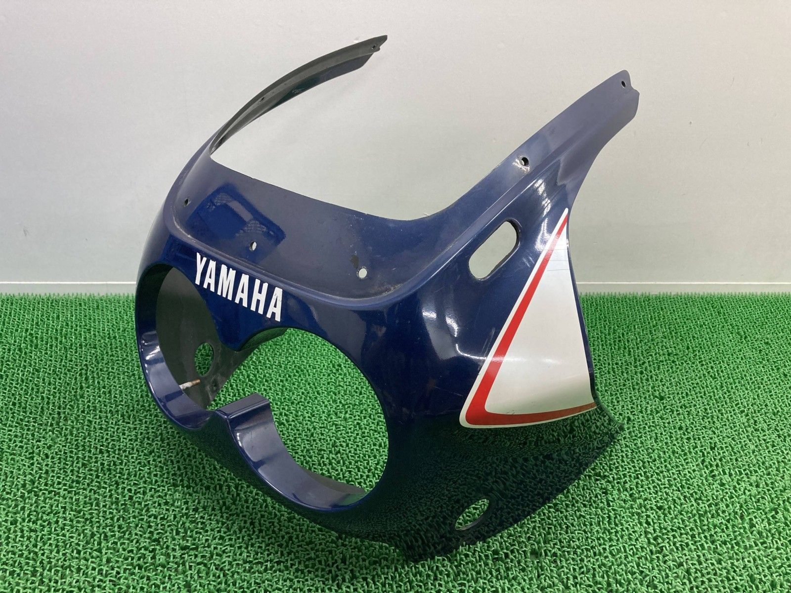 FZ400R アッパーカウル 紺 46X ヤマハ 純正 バイク 部品 当時物 修復素材に コケキズ無し 品薄 品 車検 Genuine Sp
