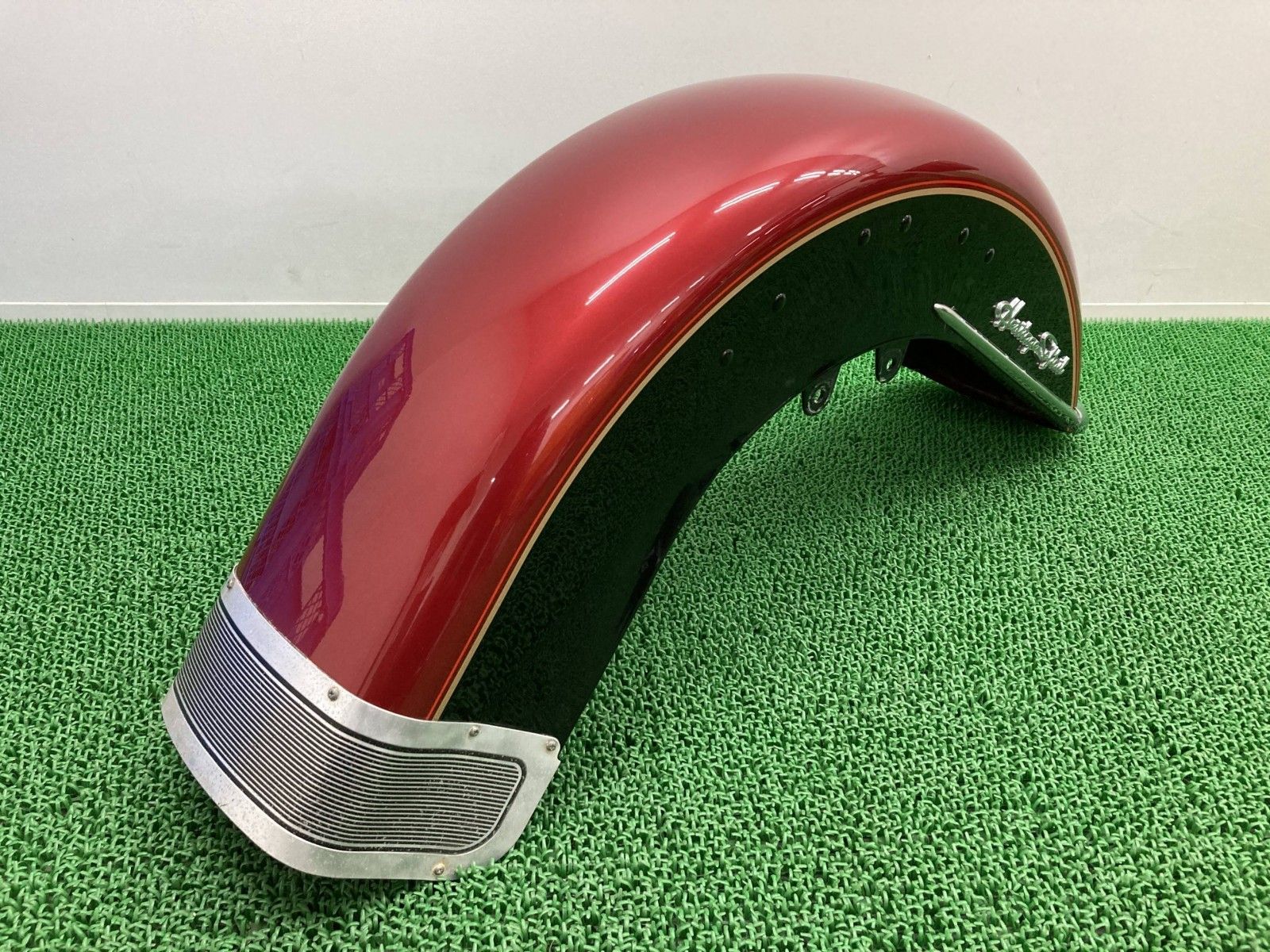 FLSTC1340 フロントフェンダー 赤 ハーレー 純正 ソフテイル ヘリテイジ エボ EVO オプションフェンダーチップ lX