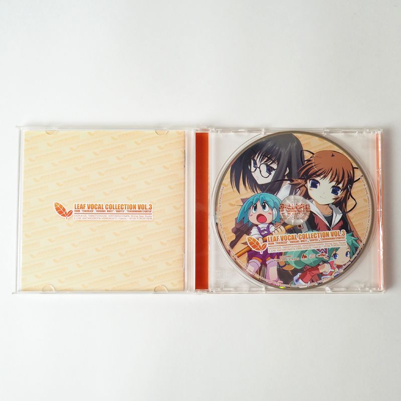 【帯付美品】LEAF VOCAL COLLECTION VOL.3 ゲームサウンド アニメ サントラ CD