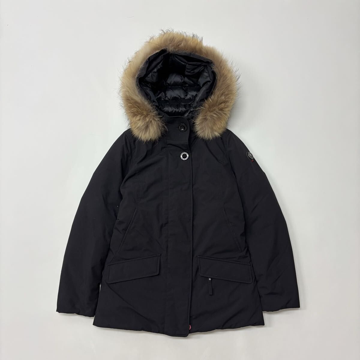 CAPE HORN ケープホーン ファー ダウン コート BLACK ブラック 系 サイズ 40 710-0100