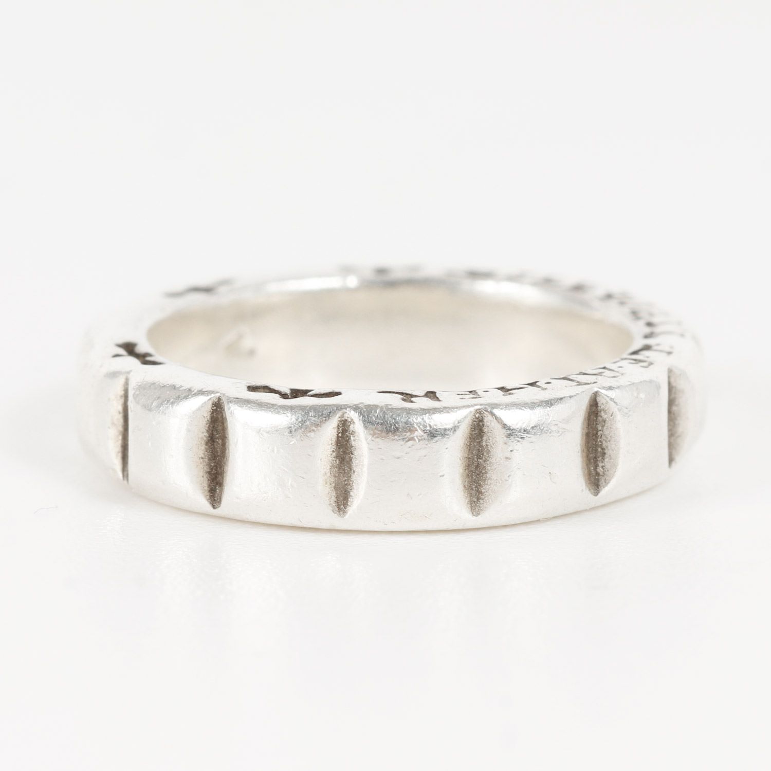 Bill Wall Leather ビルウォールレザー リング サイズ:8号 BEAMS限定 ファセット リング Faceted Ring Silver / BEAMS EXCLUSIVE MODEL シルバー コラボ アクセサリー 指輪【メンズ】