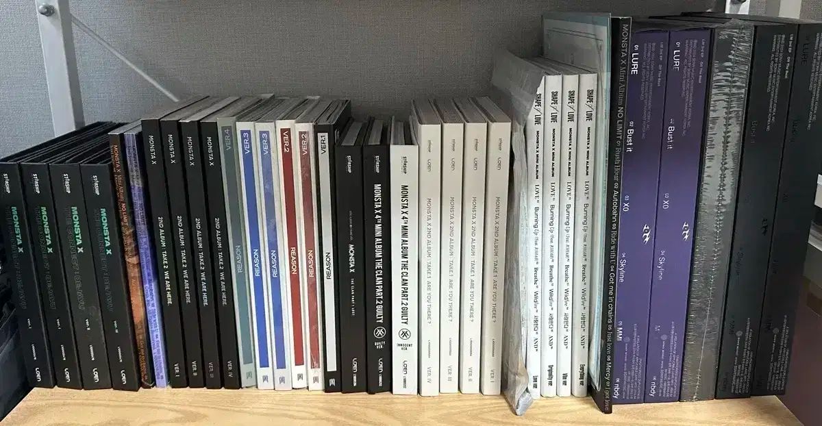 MONSTA X CD アルバム まとめ売り monsta x CD 17枚まとめ売り MONSTA