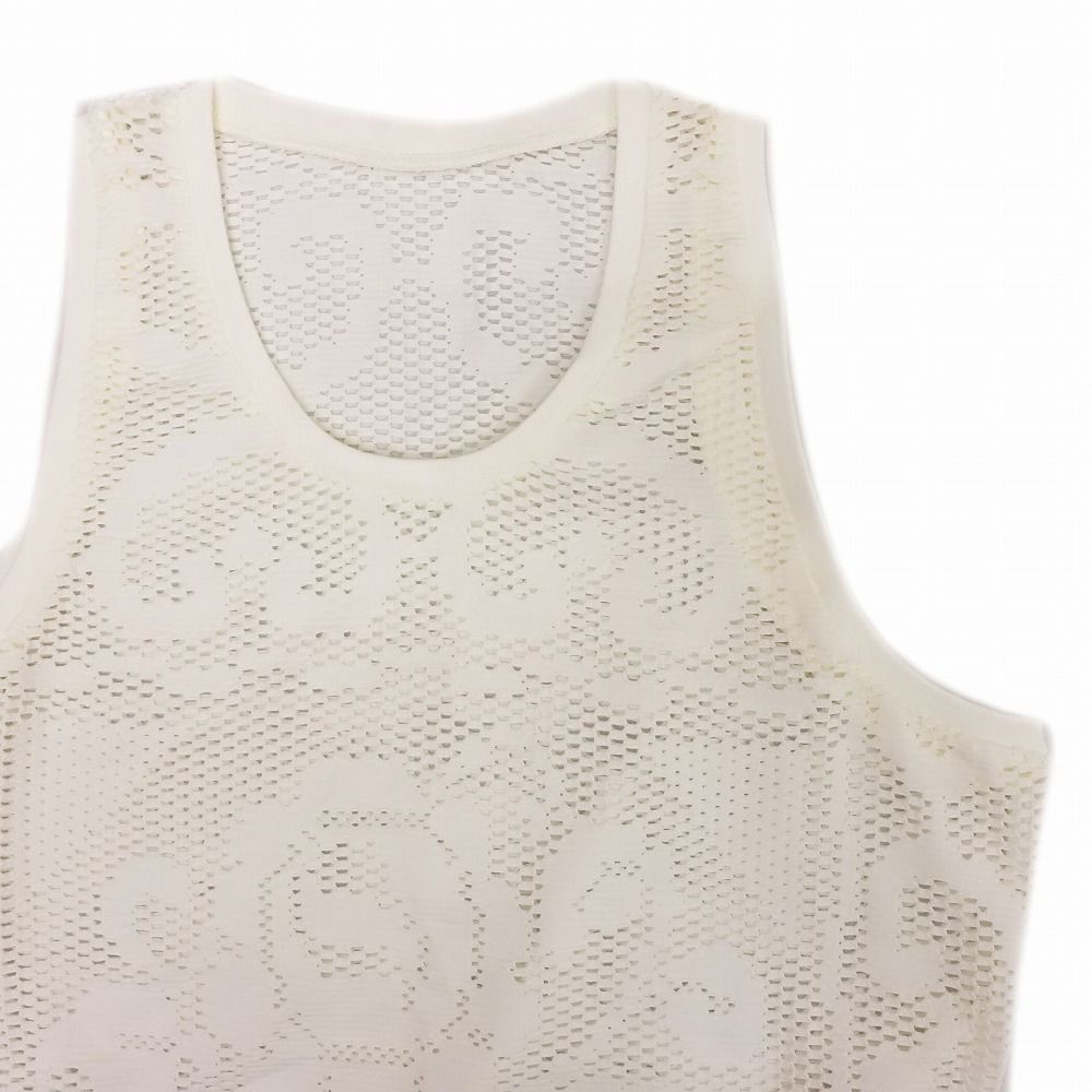 トップス jonnlynx MESH FLOWER TANK mesh flower tank – jonnlynx offical store