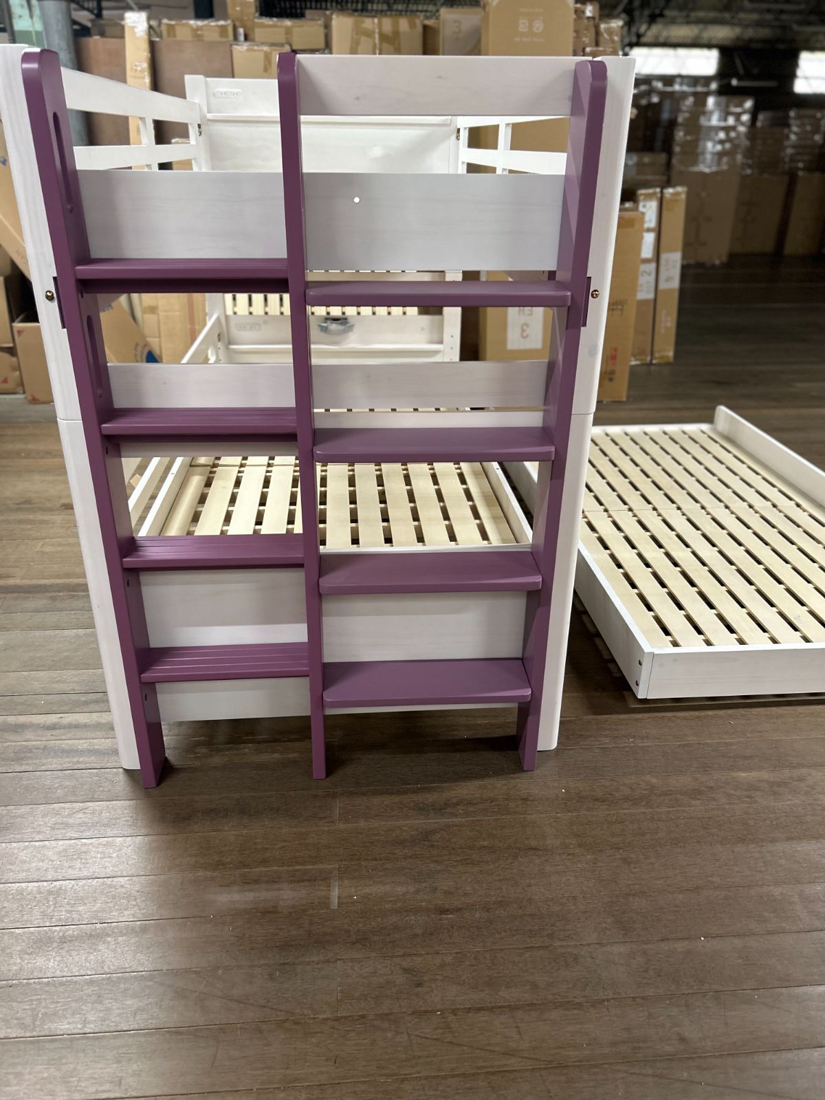 スライド収納 3段ベット