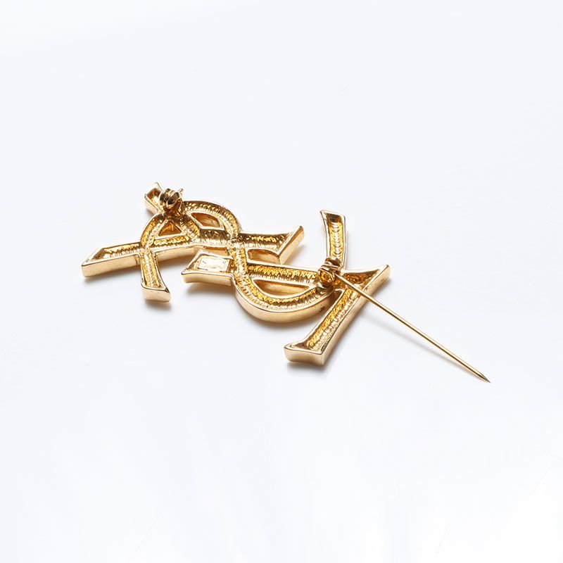 SAINT LAURENT ブローチ美品