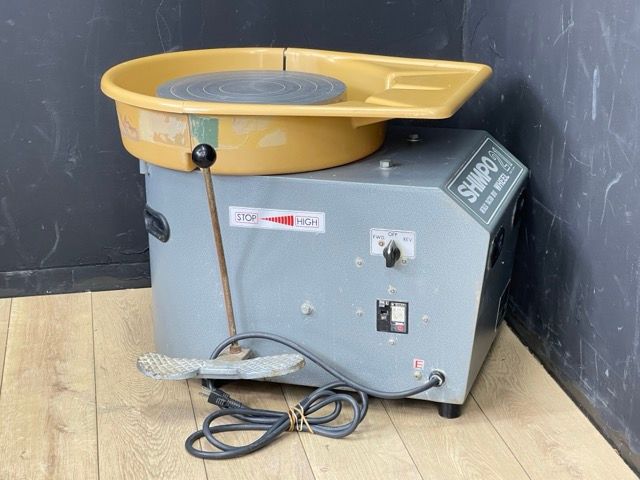 シンポ 陶芸ろくろ 動作保証 SHIMPO 21 RK-2X形 電動ろくろ