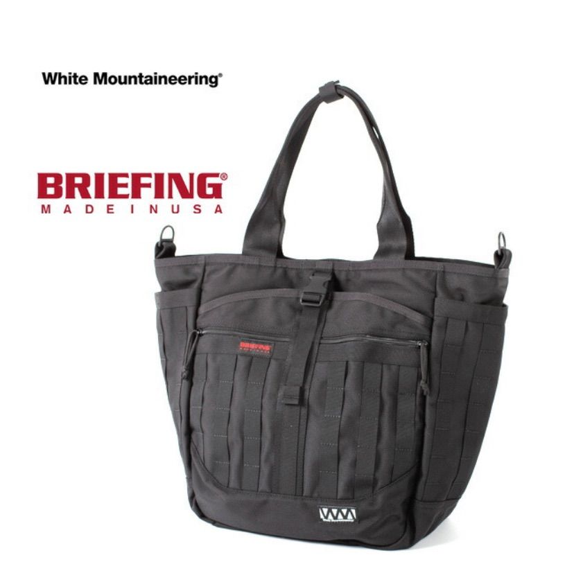 新品 ブリーフィング✖️ホワイトマウンテニアリング GYM WIRE TOTE 