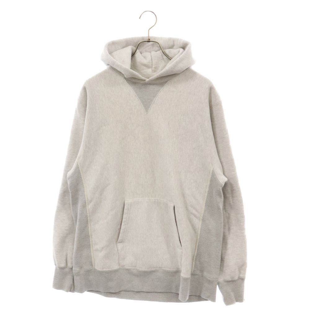 N.ハリウッド × ループウィラー 前V クルーネック スウェット Mサイズ N.ハリウッド × ループウィラー 前V クルーネック スウェット N