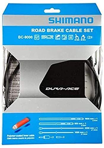 単品 シマノ(SHIMANO) ブレーキケーブルセット ポリマーコート BC-9000 ブラック Y8YZ98010