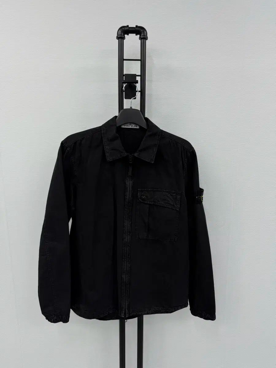 状態◎20ss stone  ジップアップジャケットシャツ　Mサイズ 20AW ファッション 状態◎20ss stone island ジップアップ