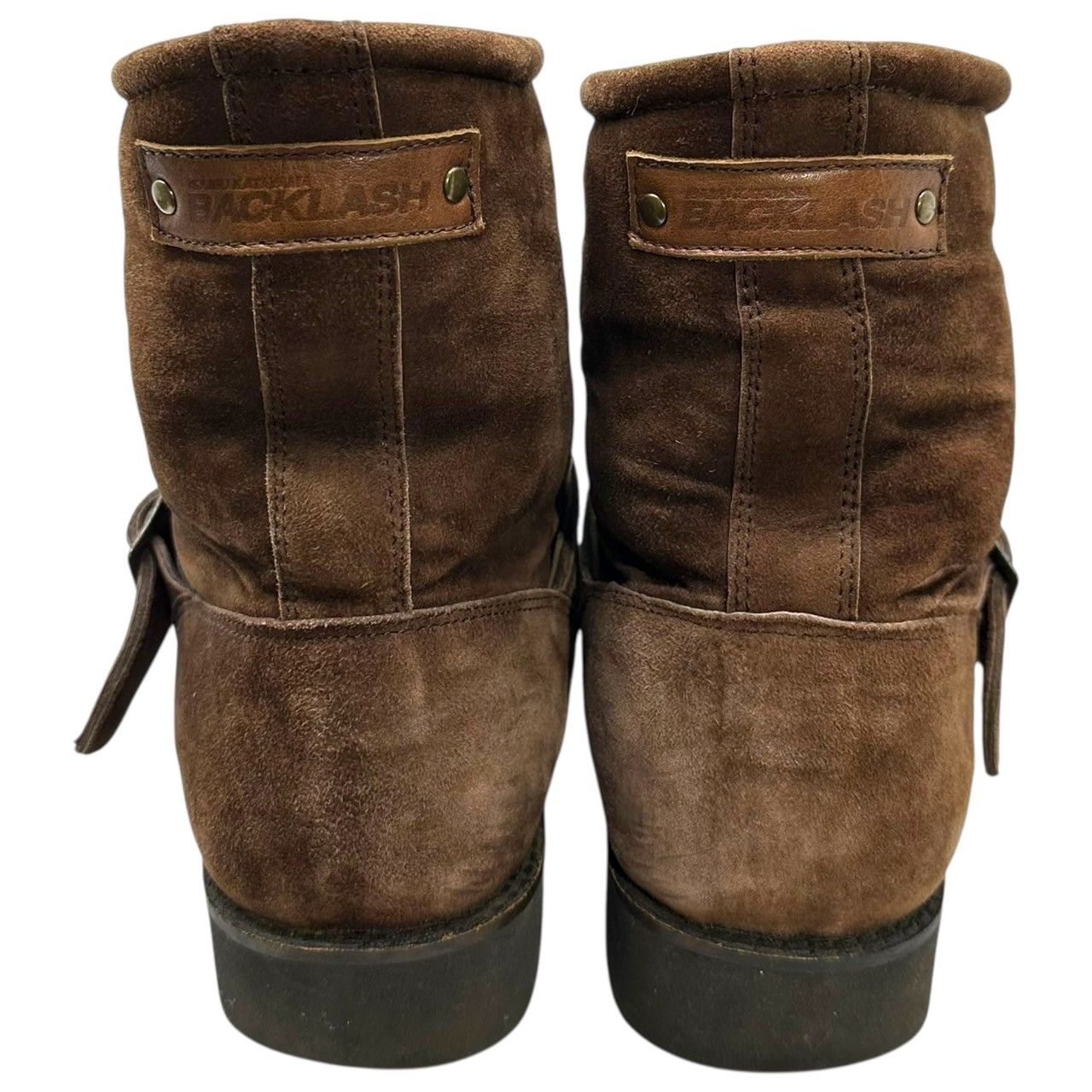 【激レア！】backlashバックラッシュ ムートンブーツ26.5 激レア！】backlashバックラッシュ エンジニアムートンブーツ 26.5