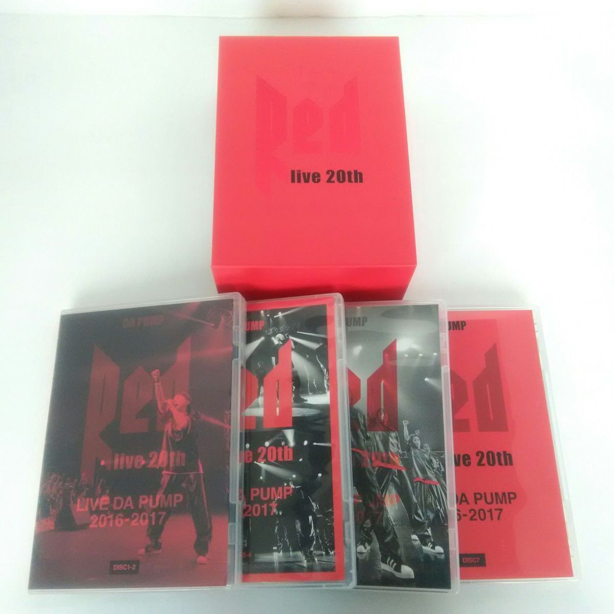 DA PUMP / RED live 20th 初回限定盤 DVD LIVE DA PUMP 2016-2017 “RED ～live 20th～