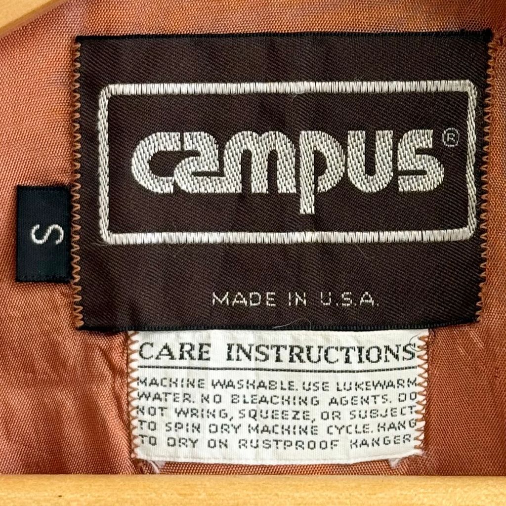 90s ヴィンテージ 無地 ダービー カップショルダー jk ブルゾン usa 70's Sears Cup Shoulder Jacket L / シアーズ カップショルダー