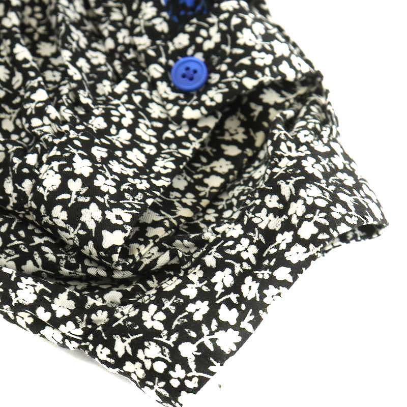 ポールスミス ロングワンピース シャツワンピース 花柄 総柄 M 【公式