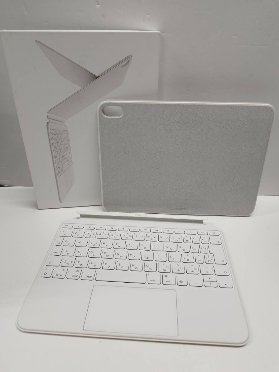 iPad Magic Keyboard Folio|10.9インチ|A2695|日本語配列|ホワイト MQDP3J|A
