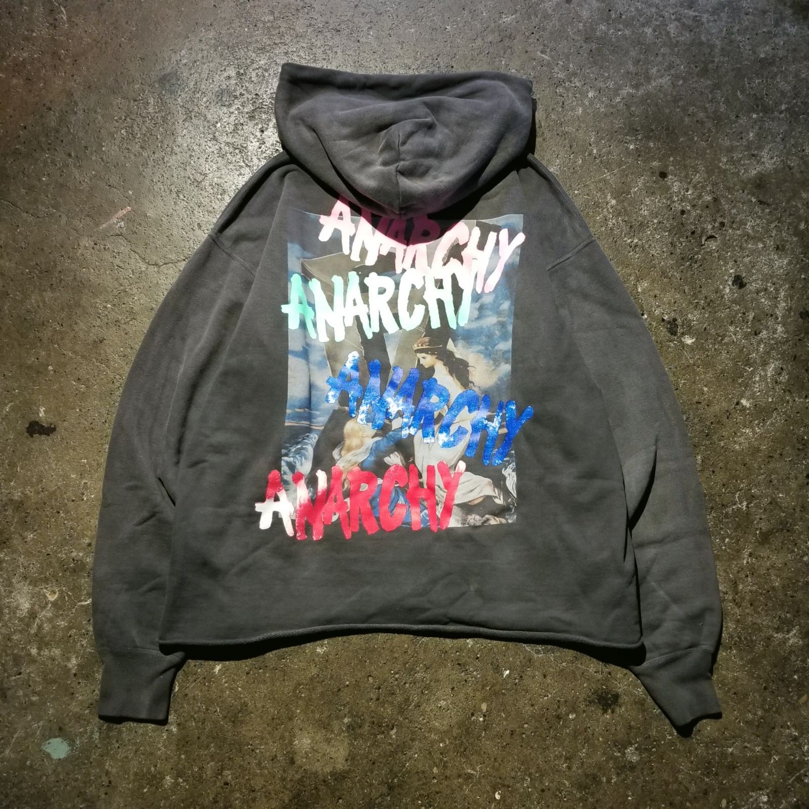 SAINT Mxxxxxx セントマイケル HOODIE ANARCHY L SAINT Mxxxxxx 【セントマイケル】 HOODIE/ANARCHY/BLACK (SM-HR1-0000