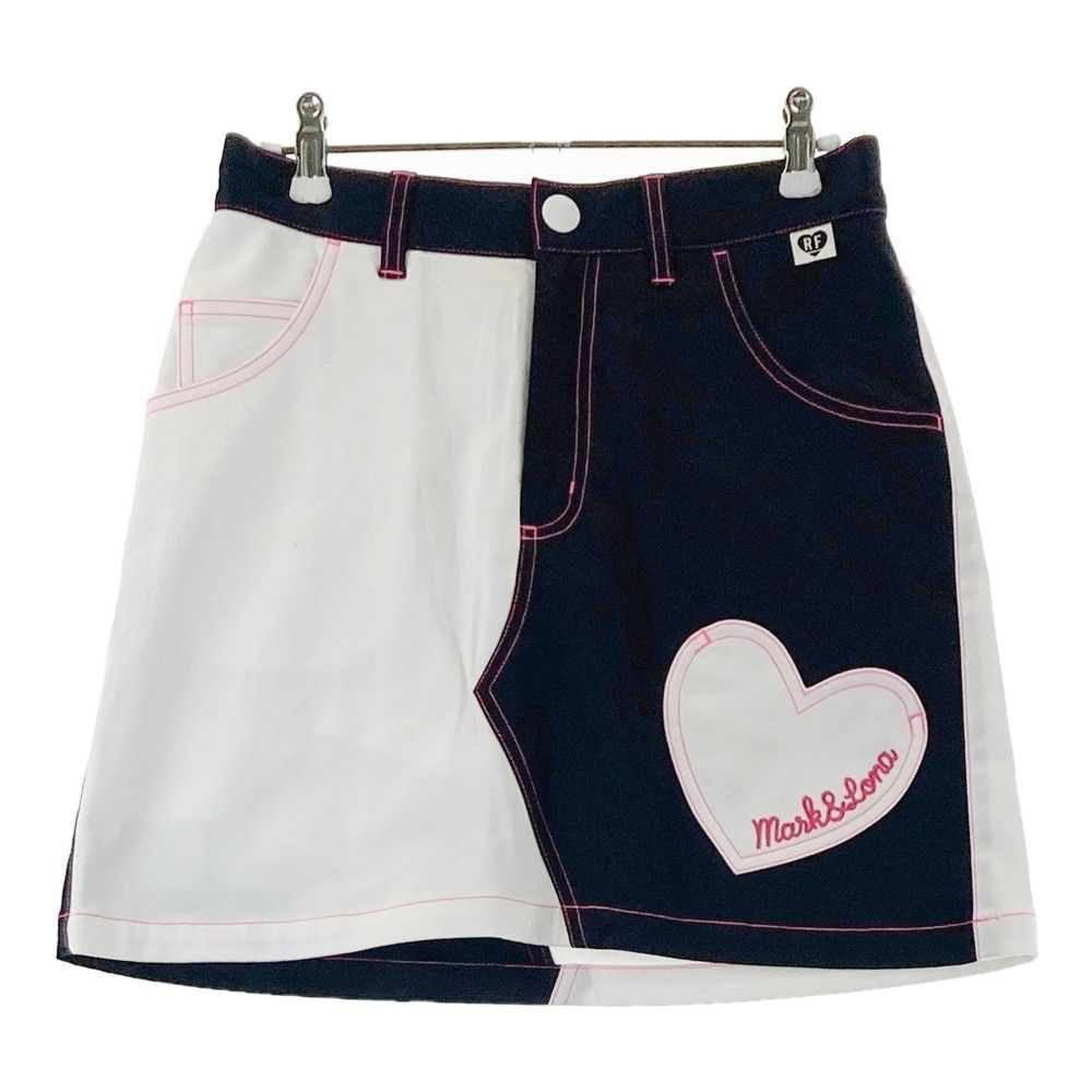マークアンドロナ　RF レディース ゴルフスカート ホワイト マークアンドロナ RF レディース ゴルフスカート ホワイト MARK & LONA