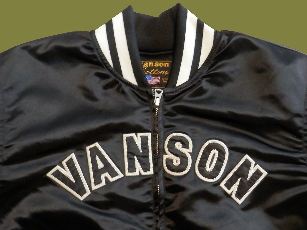 バンソン／vanson／Mサイズ／ナイロンスタジャン／NVJKー2208／新品