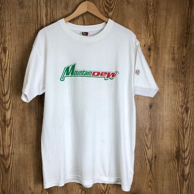 90-00s VINTAGE MOUNTAIN DEW Tシャツ メンズL 90-00年代 企業T-sh 