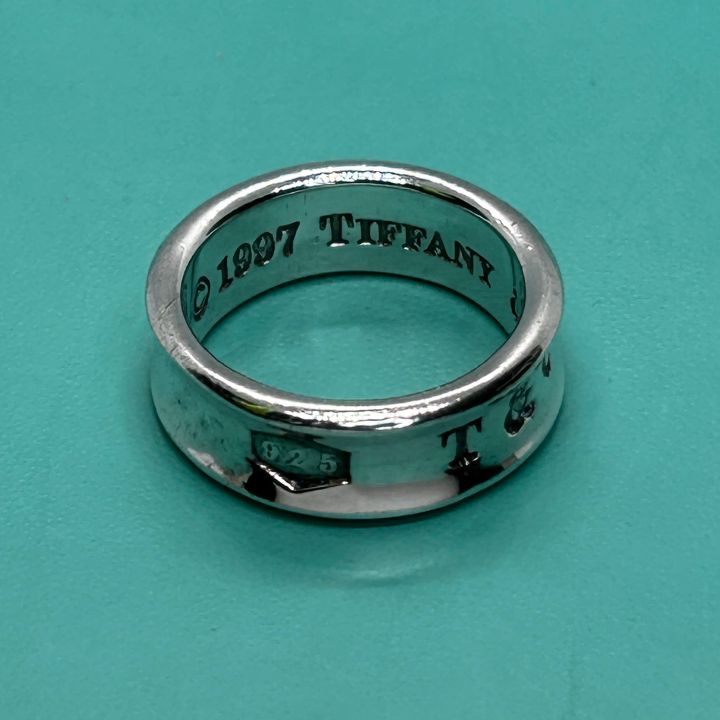 Tiffany ティファニー 1837 ナローリング　12号サイズ　SV925 TIFFANY&Co. ティファニー ナローリング 12号 シルバー SV925