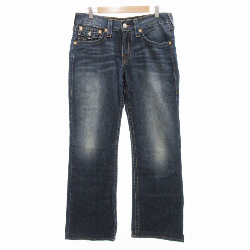トゥルーレリジョン　デニムパンツ 32 ブーツカット　スタッズ トゥルーレリジョン TRUE RELIGION デニム ジーンズ パンツ