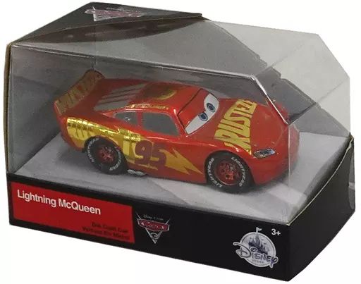 中古】ミニカー Lightning McQueen #95(レッド×イエロー