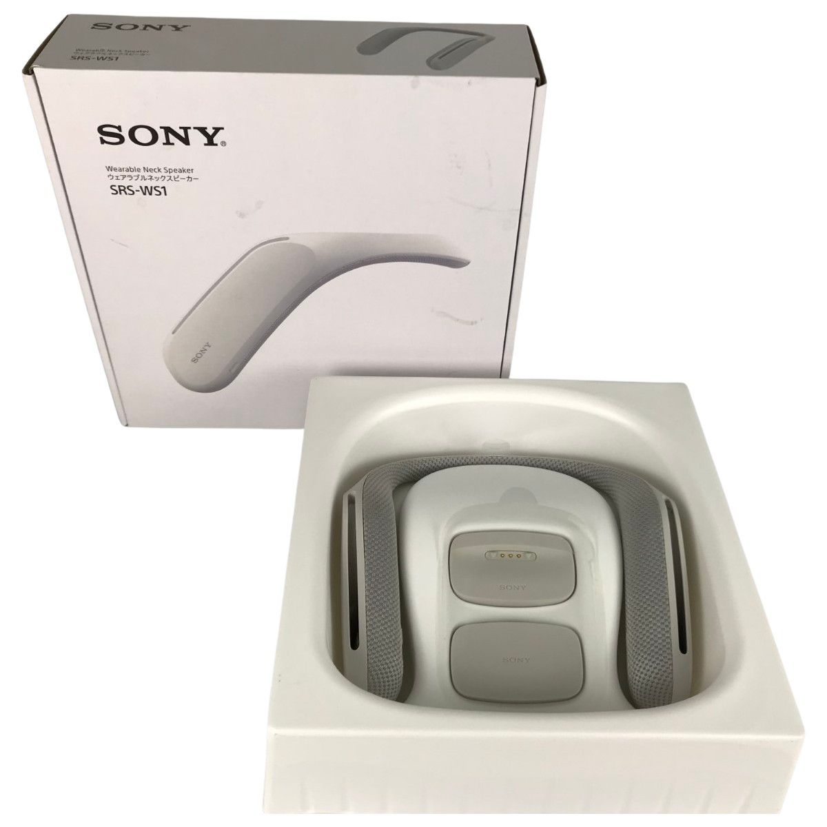 SONY SRS-WS1 ネックスピーカー SONY SRS-WS1 ウェアラブルネック