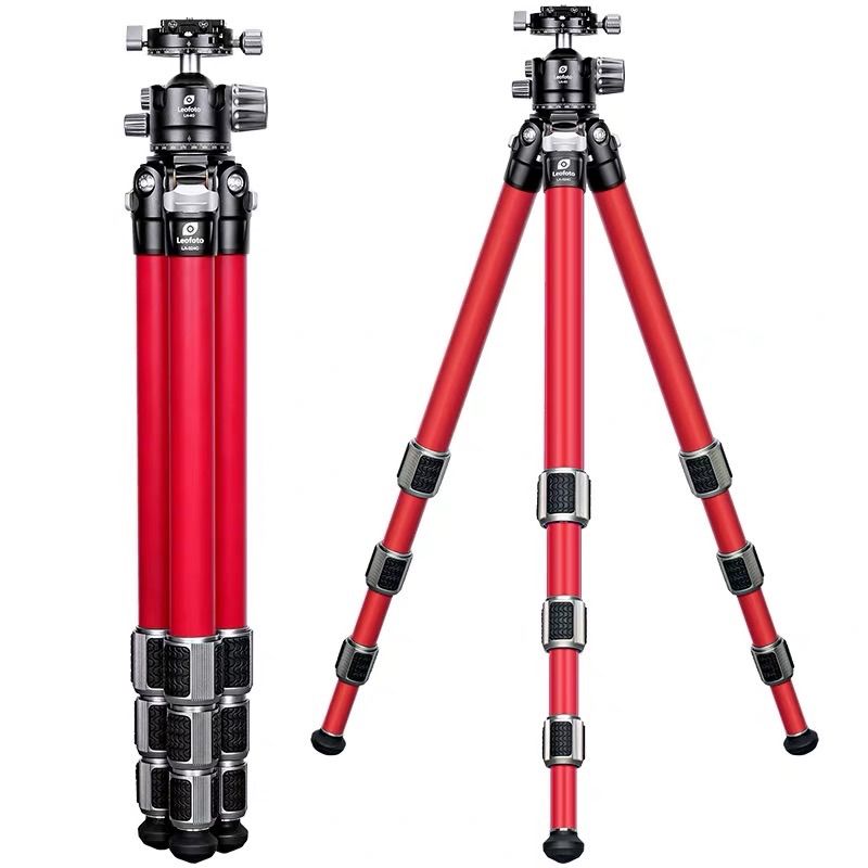 Leofoto LA324C+LH-40Rカーボン三脚アテナシリーズ チタン部品
