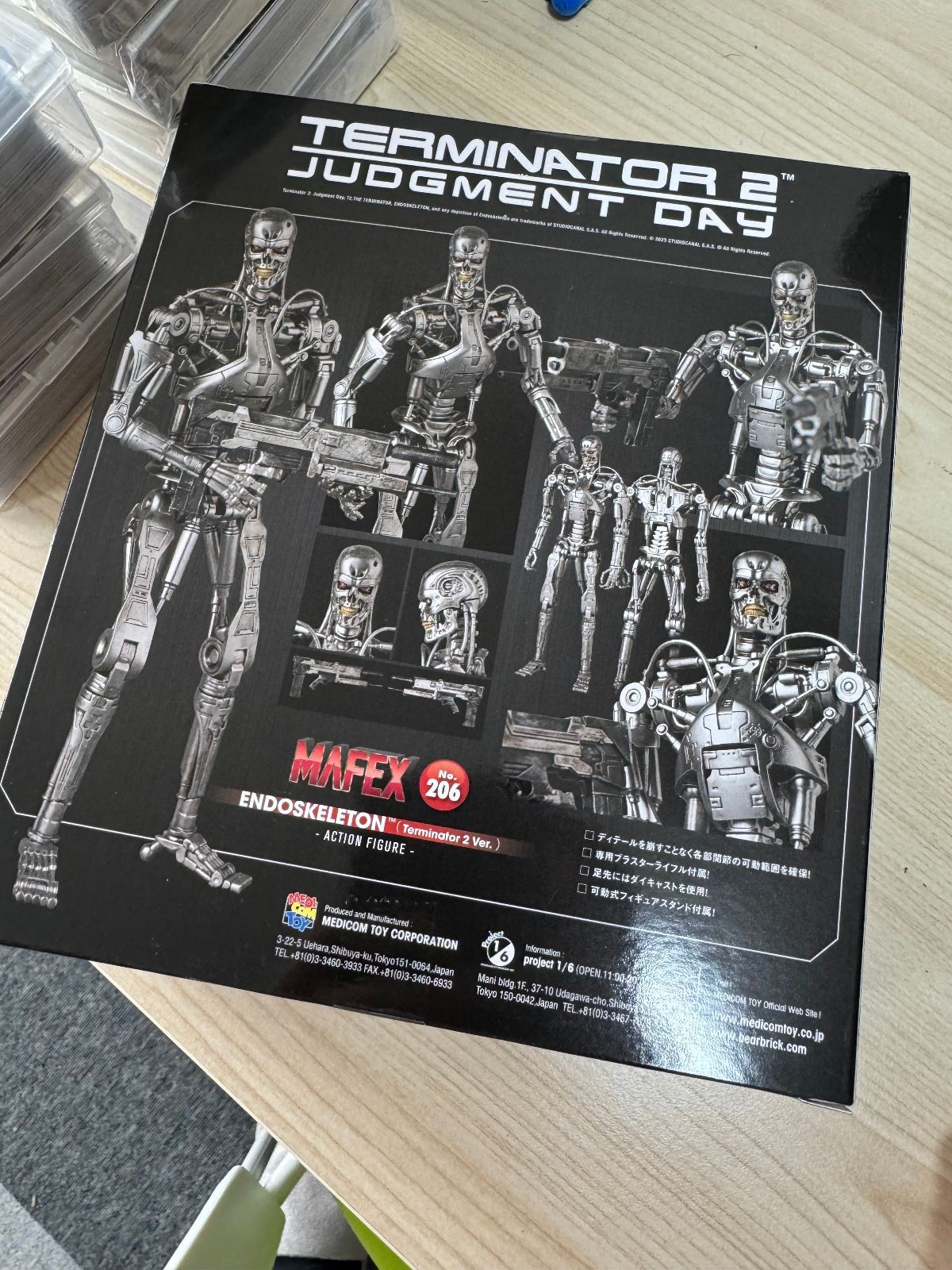 新品未開封）MAFEX T-800 エンドスケルトン ターミネーター2 - メルカリ
