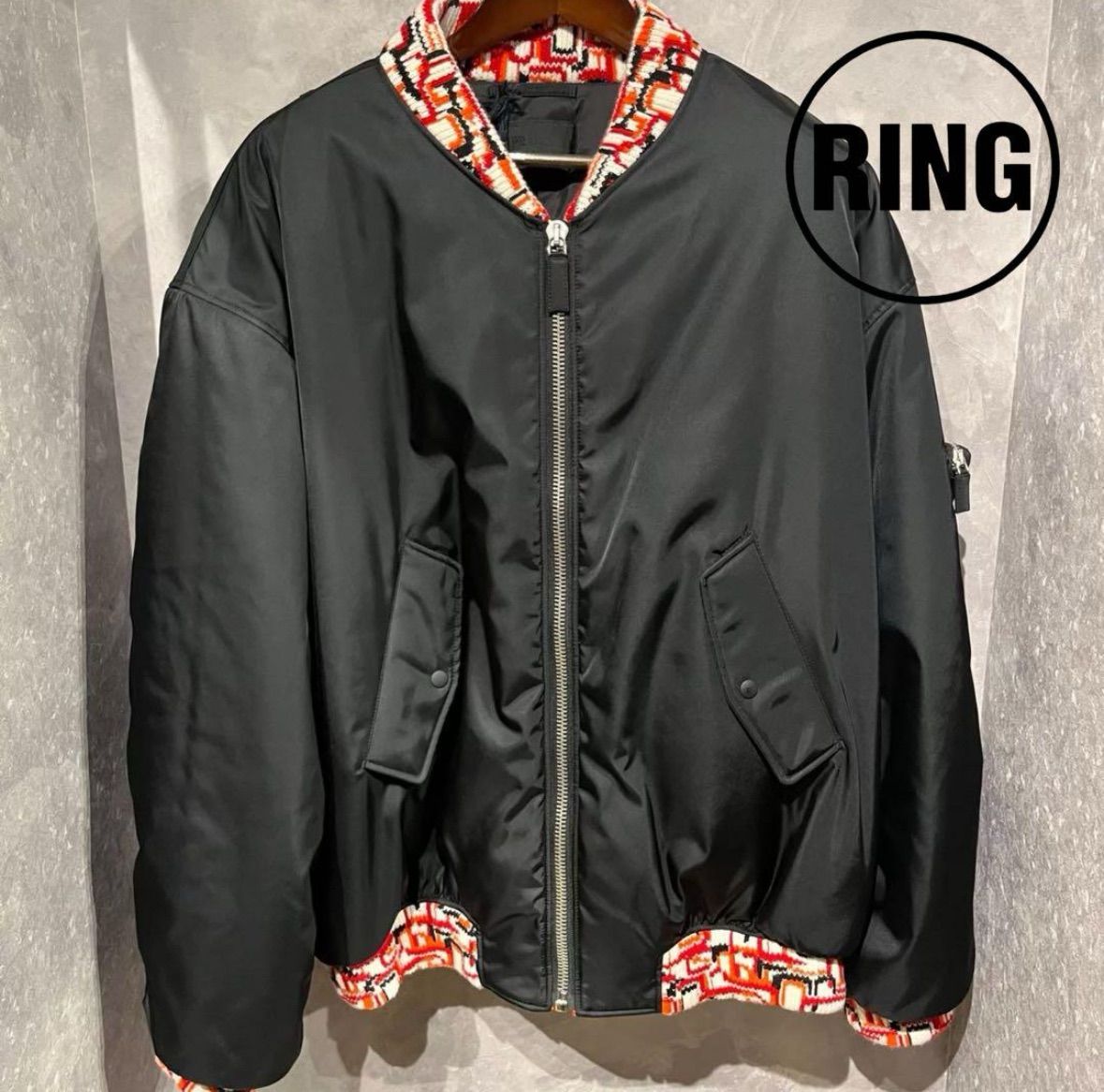 Prada Re-Nylon Knit Bomber Jacket - メルカリ