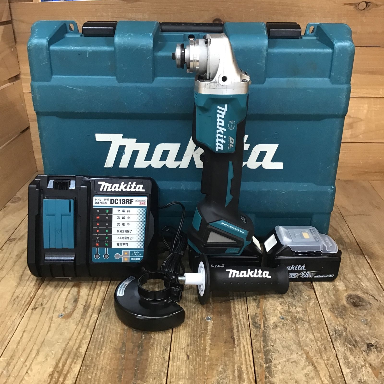 マキタ(makita) 100mmコードレスディスクグラインダ GA408DRGX