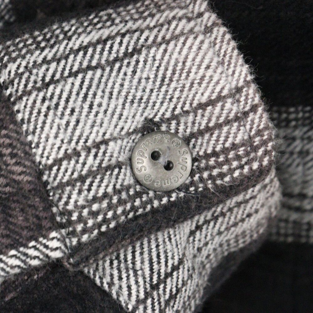 SUPREME (シュプリーム) 18AW Hooded Jacquard Flannel Shirt フード