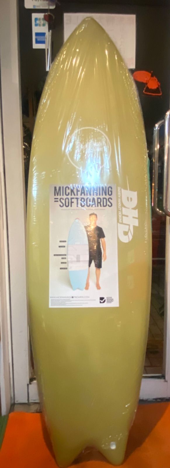 DHD EE-DNA 5’8\" 25L ラウンドテール（ 4oz一層巻) DHD EE-DNA 5'8