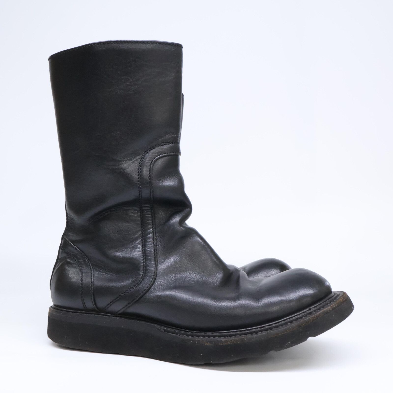 L.G.B. ルグランブルー LUNA 16WM バックジップ レザーブーツ/ 42