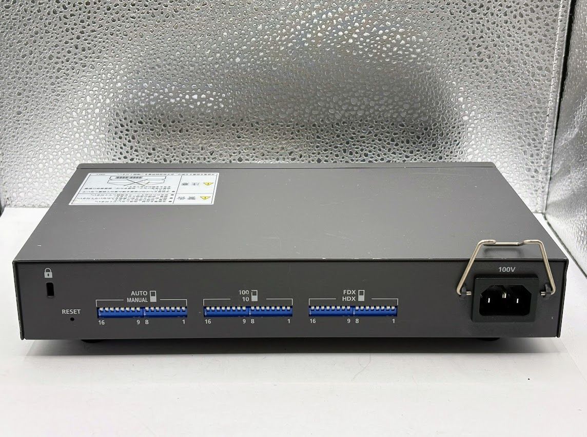 FUJITSU SH1516ATD 全ポートギガビットイーサ対応スイッチングハブ