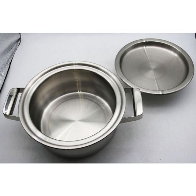 新古品 タッパーウェア レインボークッカー プレミアムII 19cm 深鍋