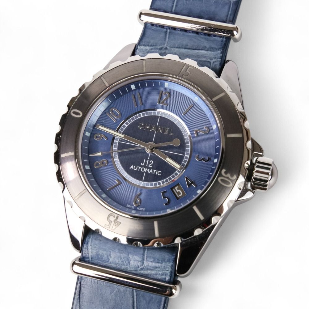 美品 CHANEL シャネル J12 G.10 チタンセラミック 38mm 自動巻き