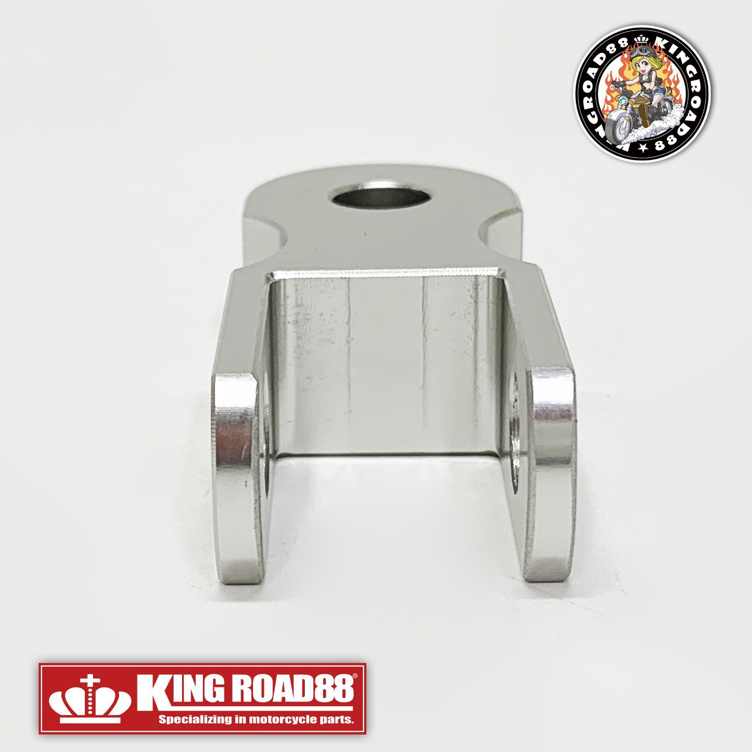 King Road 88 ヒップアップ『 ケツアゲくん 』 約40mm アルミ シルバー リアサスペンション XJR400 バリオス2 ゼファー400  etc ケツアゲ 車高調整 2個セット - メルカリ